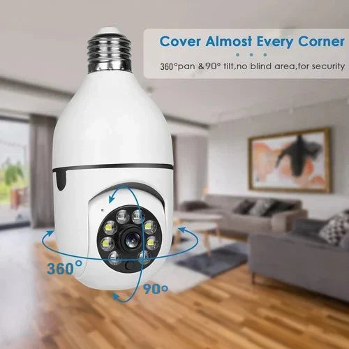 Wireless Wifi  Intelligent security light bulb Camera