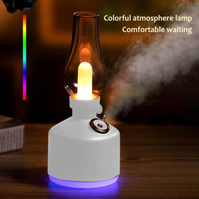 Retro Air Humidifier Wireless Aroma Diffuser Lamp