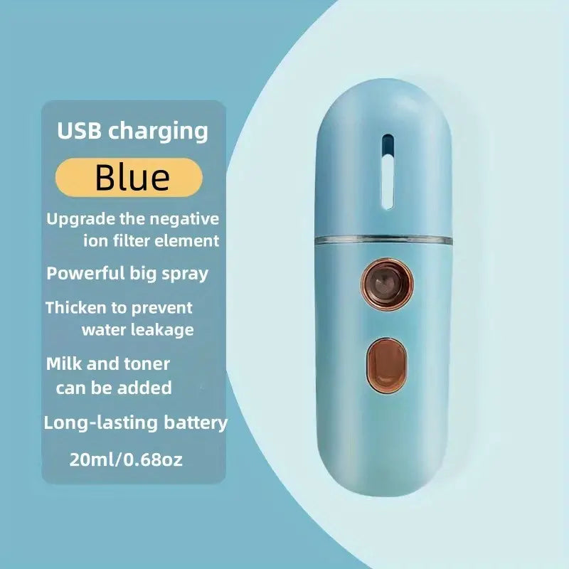 USB Charging Portable Facial Steamer with Large Water Tank