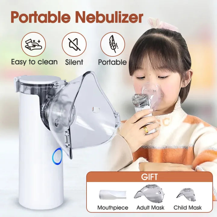Portable Mesh Nebulizer for Kids and Adults