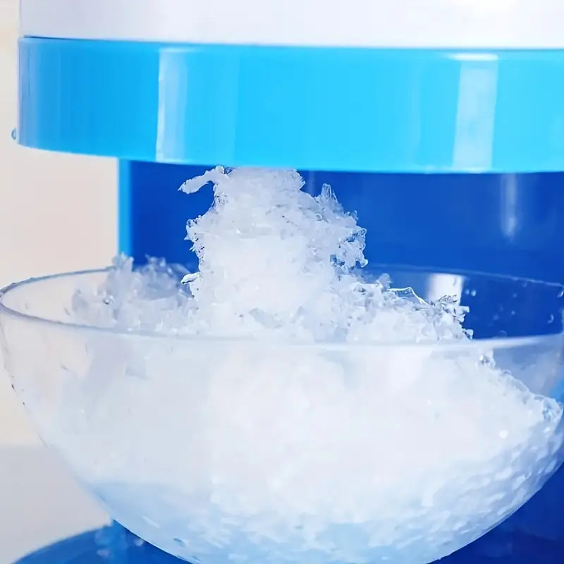 Manual Snow Ice Crusher Shaving Machine