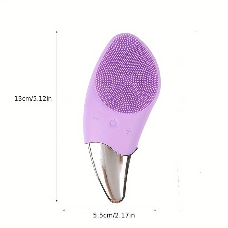Rechargeable Silicone Facial Cleansing Brush & Massager