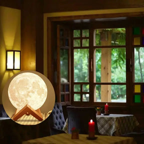 Night Light 3D Printing Moon