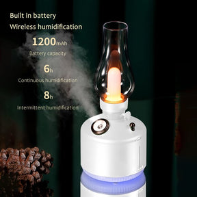 Retro Air Humidifier Wireless Aroma Diffuser Lamp