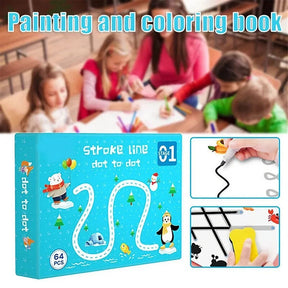 Magical Reusable Tracing Workbook Set 64 Pages
