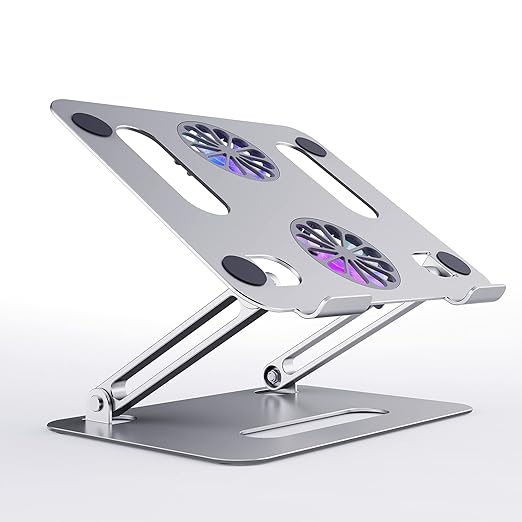 Foldable Laptop Table Stand With Cooling Fan