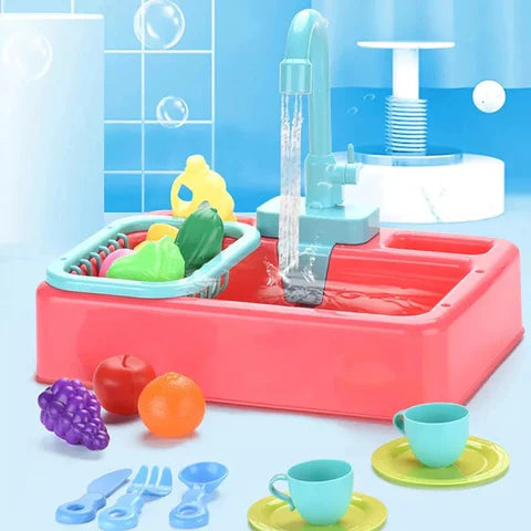 Pretend and play Kitchen Sink Toy Set