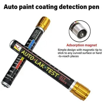 Paint Thickness Gauge Pen, Car Paint Thickness Tester with Magnetic