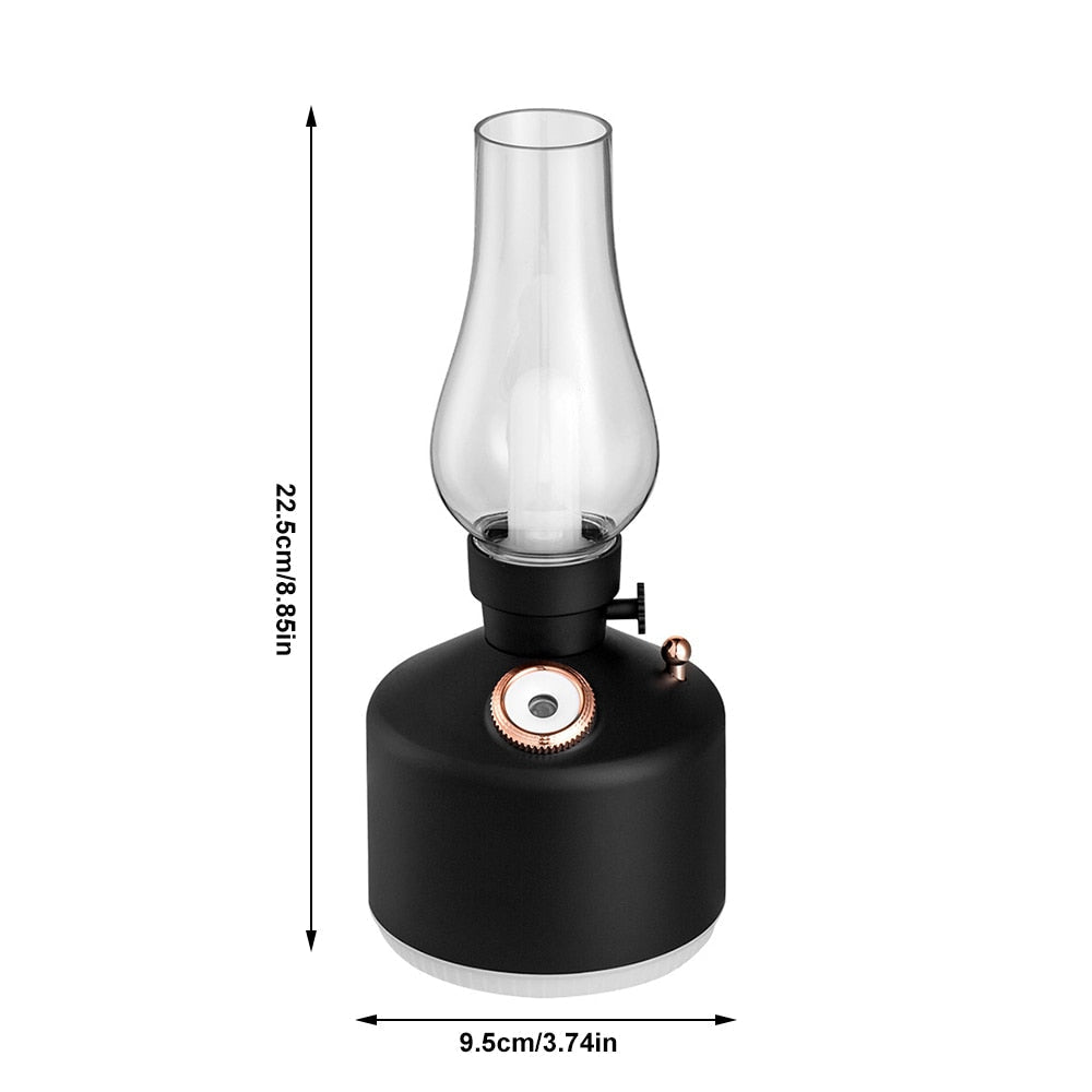 Retro Air Humidifier Wireless Aroma Diffuser Lamp