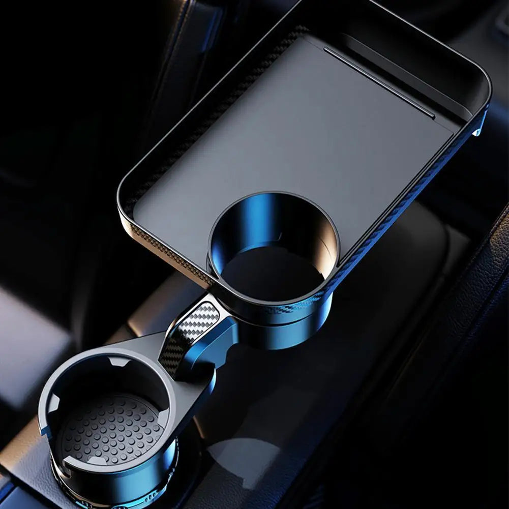 Car Cup Holder with Attachable Food Eating Tray