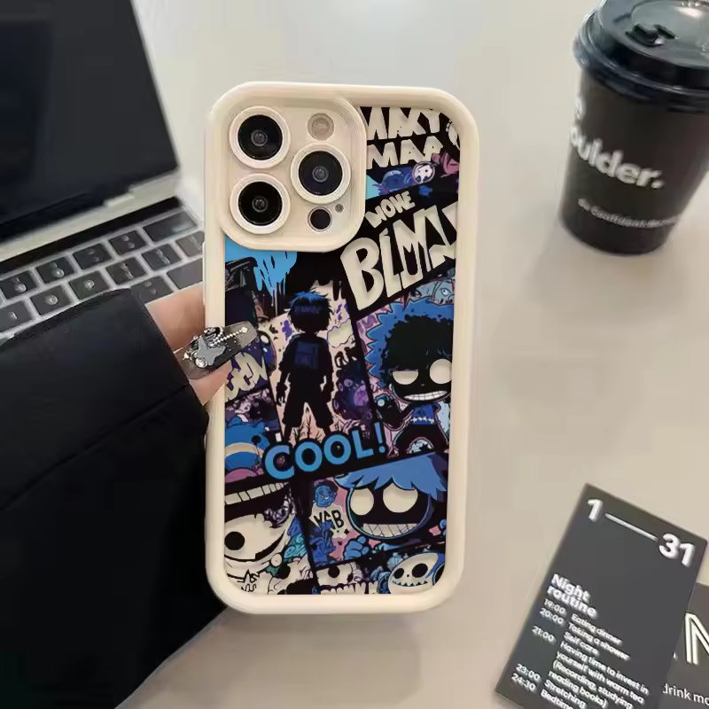 Vibrant Hip Hop Manga iPhone Case