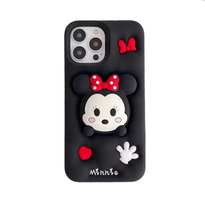 3D Minnie Bracket iPhone 15 Case