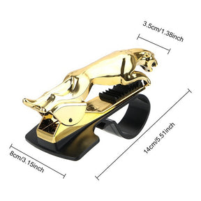 Universal Cheetah Car Phone Holder Leopard Cell Phone GPS Stand 360 Degree Mount Adjustable Clip Holder