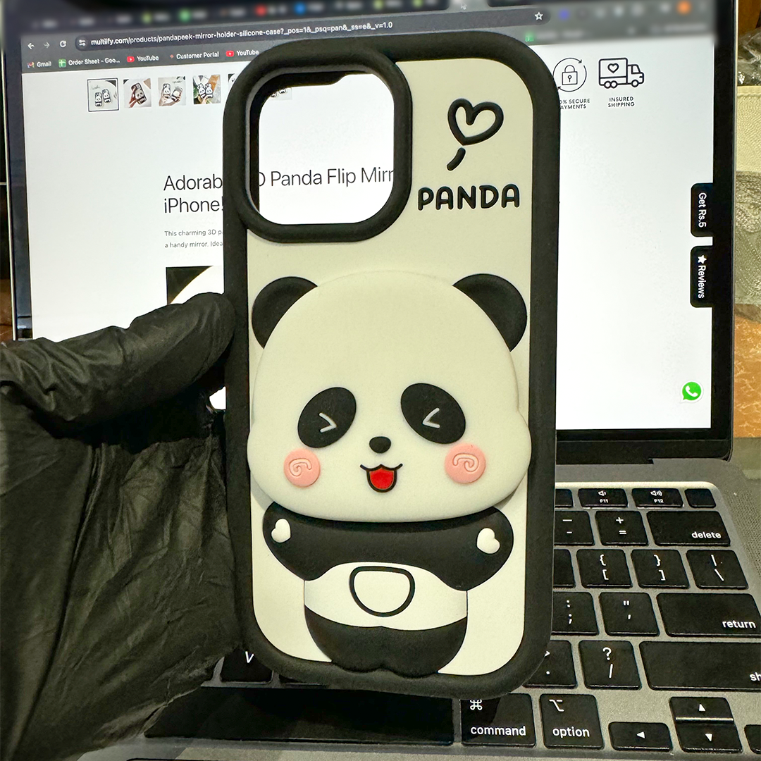 PandaPeek Mirror Holder silicone case