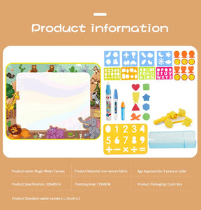 PlayMate™ Magic Water Painting Doodle Mat