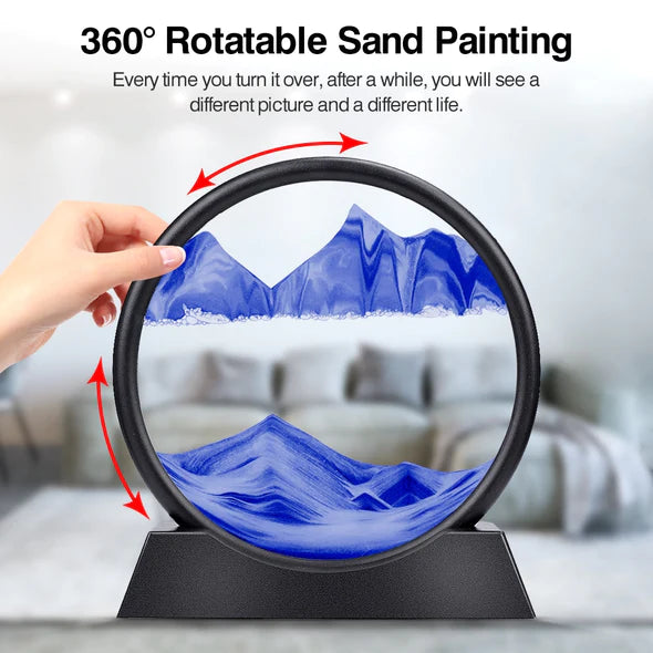 Original 3D Moving Sand Art