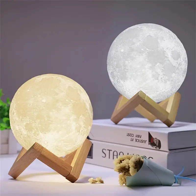 Night Light 3D Printing Moon