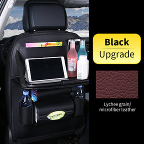 Car Back Seat Organizer Pu Leather