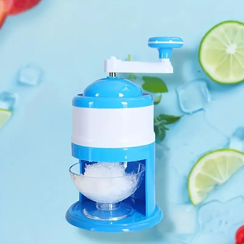 Manual Snow Ice Crusher Shaving Machine