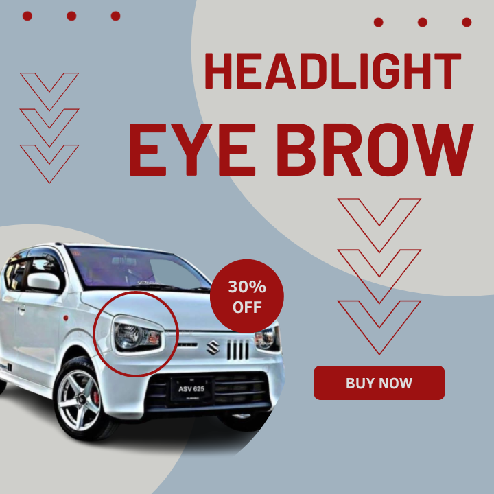 HeadLight Eye-Brow for Alto New Model