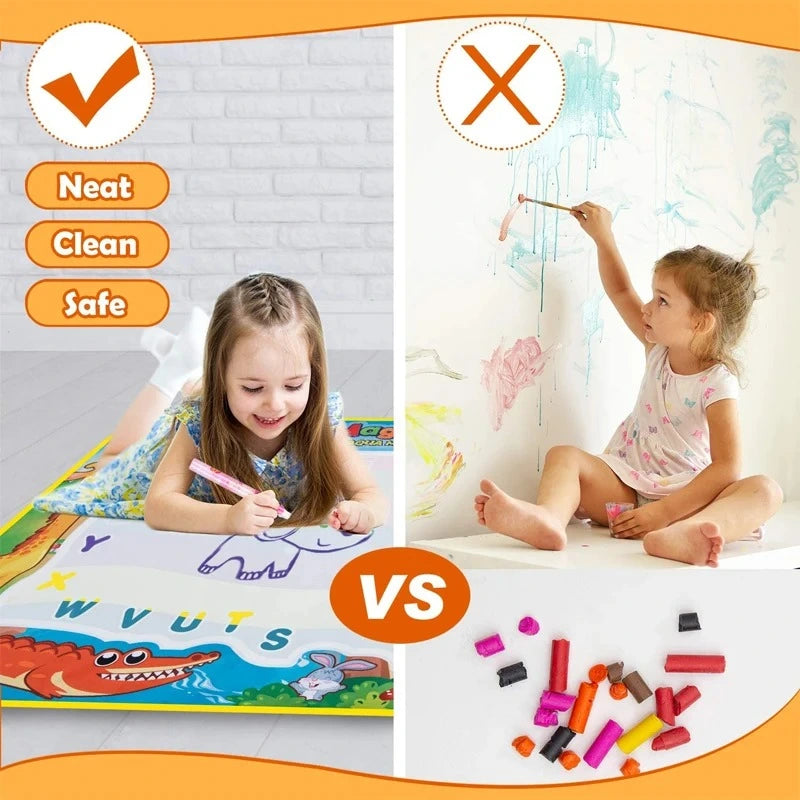 PlayMate™ Magic Water Painting Doodle Mat