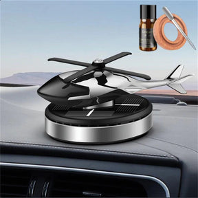 Metal Solar Helicopter Car Air Freshener