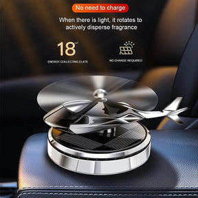 Metal Solar Helicopter Car Air Freshener