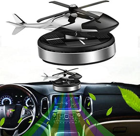 Metal Solar Helicopter Car Air Freshener