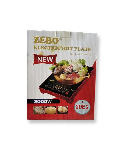 Zebo Hot Plate works with every cooking object