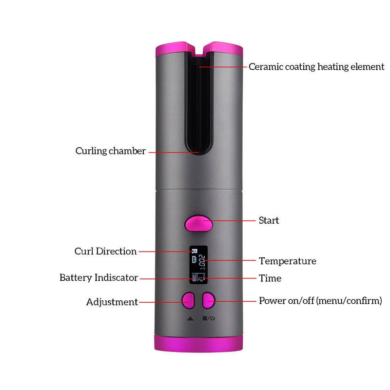 Automatic Cordless Hair Curler